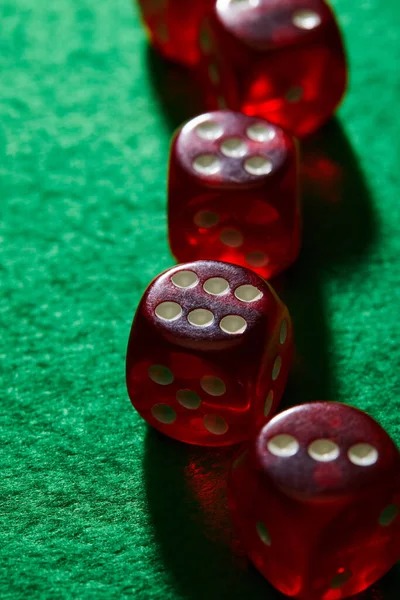 Live baccarat table with dealer